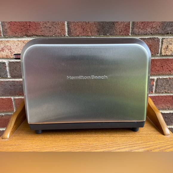 Hamilton Beach 2-Slice Toaster Brushed Stainless Steel - Picture 2 of 6